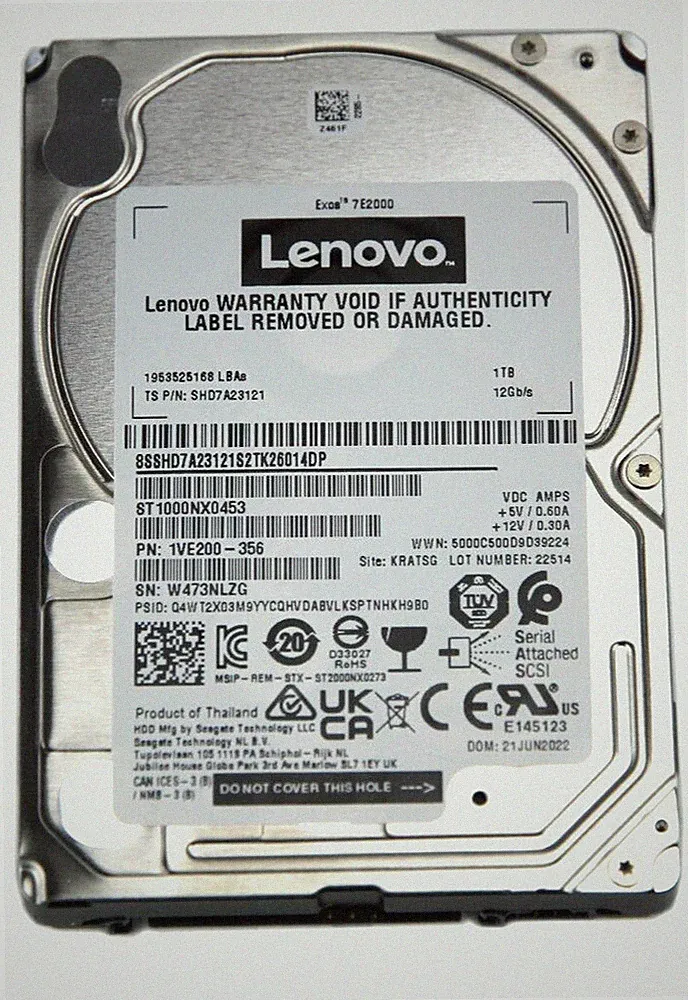 Seagate 1TB hard drive