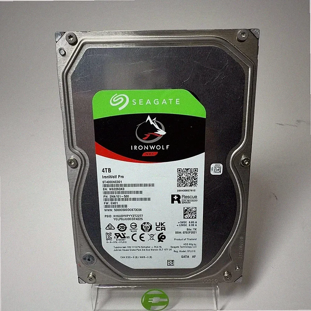 Seagate 3.5" Ironwolf NAS 4TB eSATA III 6Gbps HDD 2MA101-500