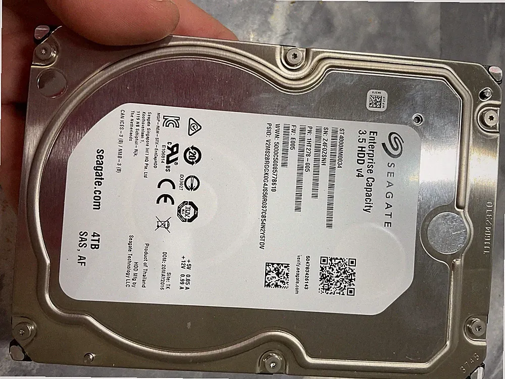 Seagate Enterprise Capacity 3.5 HDD V.4 Hard Drive 4TB