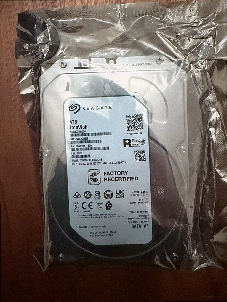 Seagate IronWolf hard drive