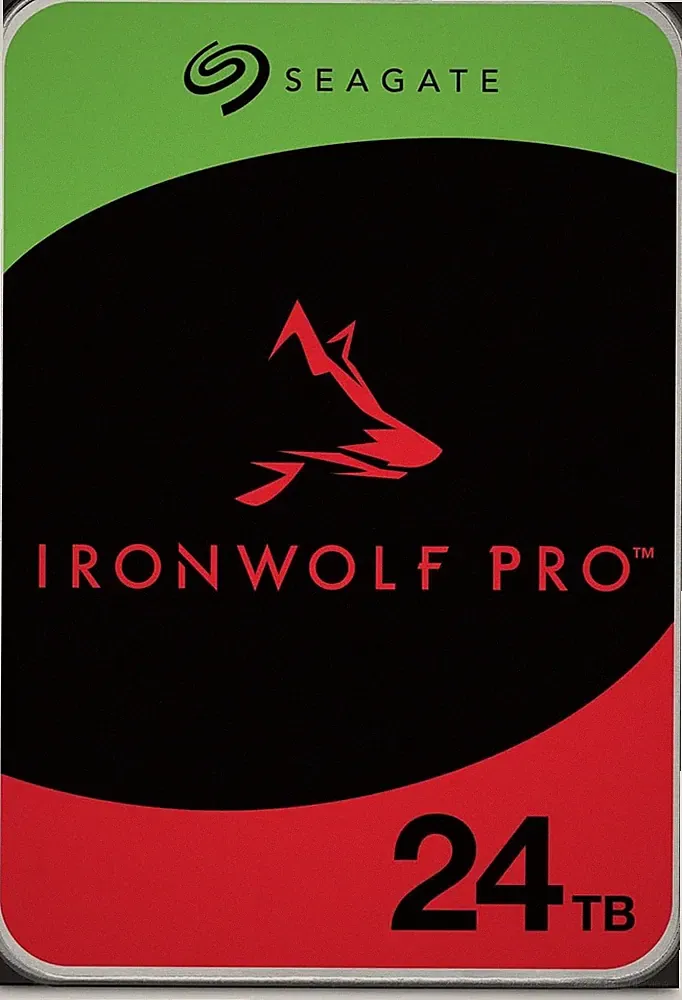 Seagate IronWolf Pro 24 TB 7200 RPM SATA 6Gb/s 512MB 3.5" HDD ST24000NT002