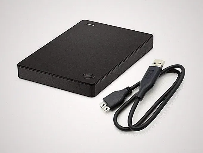 Seagate STGX Portable External Hard Drive USB 3.0 Enclosure Case Black 7mm/9.5mm
